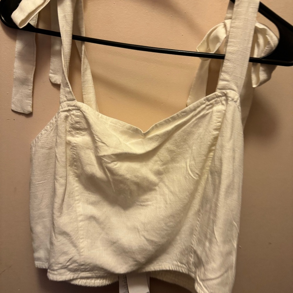 Band of the Free White Top Large